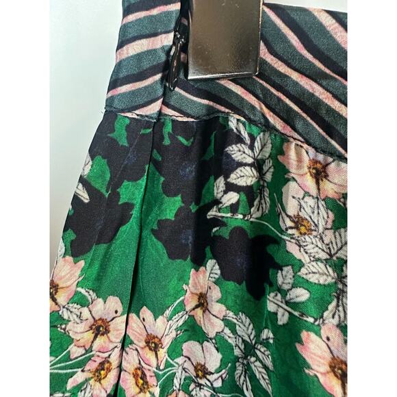 Anthropologie Bhanuni by Jyoti Anarosa Tiered Maxi Skirt Floral Boho Anthro Sz 4 - Picture 12 of 15